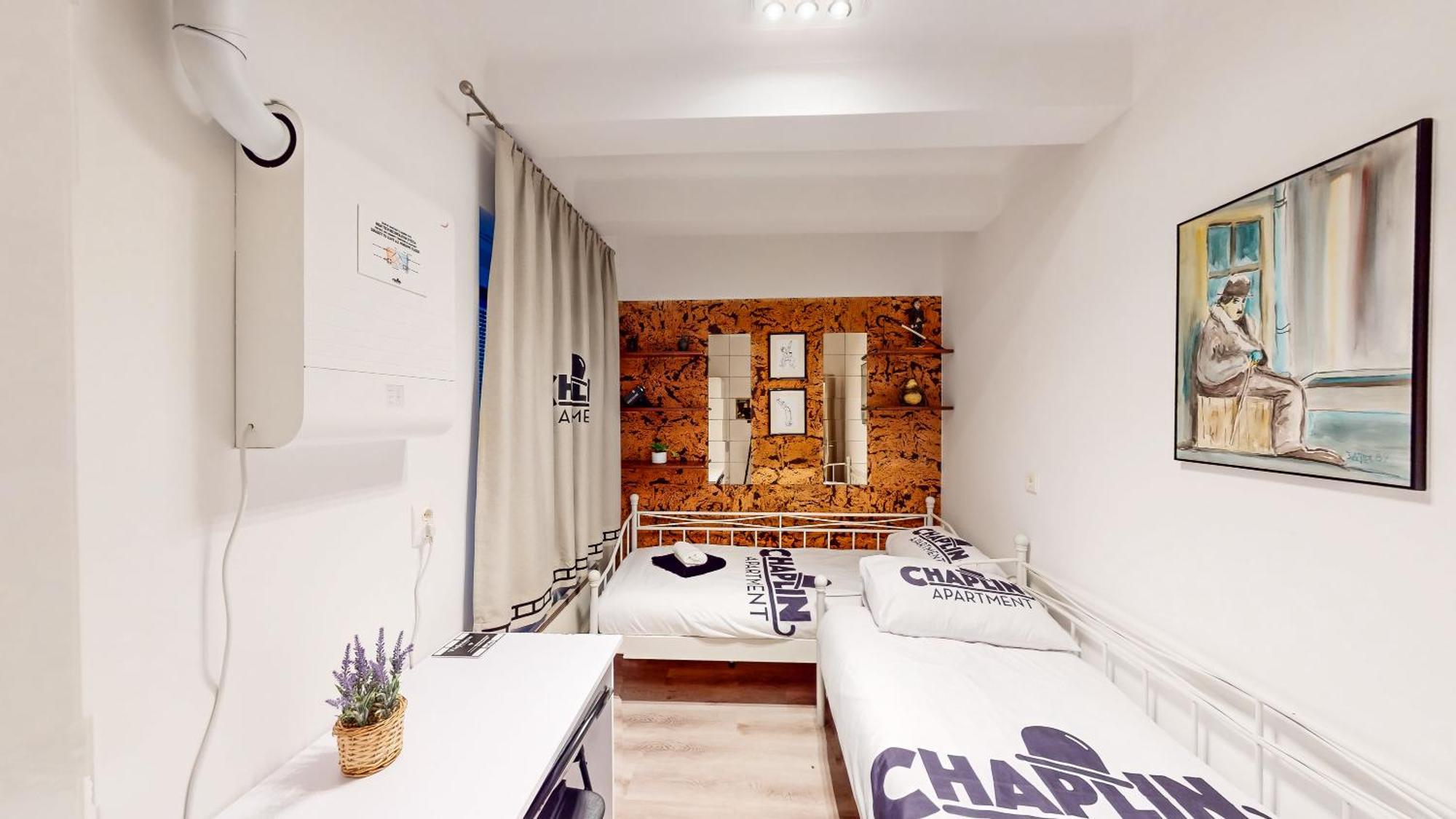 Chaplin Apartment - Free Garage Parking Ljubljana Buitenkant foto